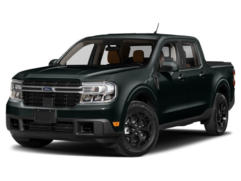 2024 Ford Maverick LARIAT Advanced AWD SuperCrew Shadow Black  Shot 4