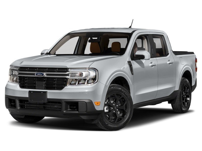 2024 Ford Maverick LARIAT FWD SuperCrew Iconic Silver Metallic  Shot 4