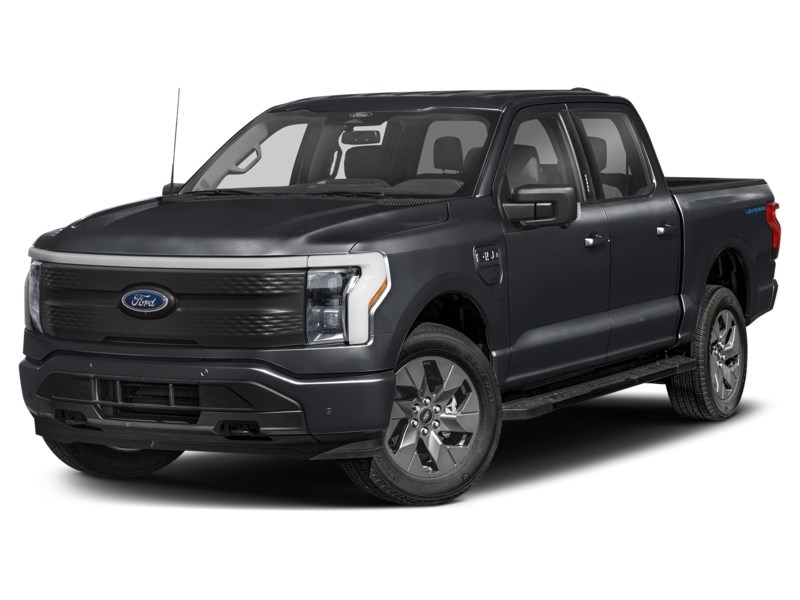 2025 Ford F-150 Lightning XLT 4WD SuperCrew 5.5' Box Agate Black Metallic  Shot 4