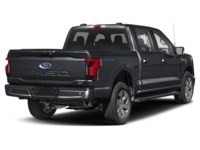 2025 Ford F-150 Lightning XLT 4WD SuperCrew 5.5' Box Agate Black Metallic  Shot 2