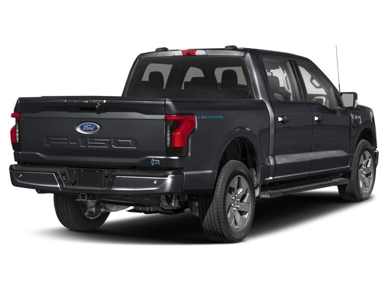 2025 Ford F-150 Lightning XLT 4WD SuperCrew 5.5' Box Agate Black Metallic  Shot 2