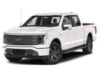 2023 Ford F-150 Lightning LARIAT 4WD SuperCrew 5.5' Box Star White Metallic Tri-Coat  Shot 10