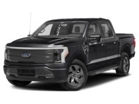 2025 Ford F-150 Lightning LARIAT 4WD SuperCrew 5.5' Box Agate Black Metallic  Shot 4