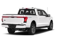 2023 Ford F-150 Lightning LARIAT 4WD SuperCrew 5.5' Box Star White Metallic Tri-Coat  Shot 8