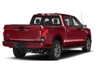 2023 Ford F-150 Lightning LARIAT 4WD SuperCrew 5.5' Box Rapid Red Metallic Tinted Clearcoat  Shot 24