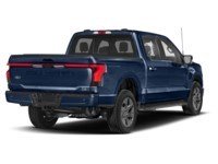 2023 Ford F-150 Lightning LARIAT 4WD SuperCrew 5.5' Box Antimatter Blue Metallic  Shot 38