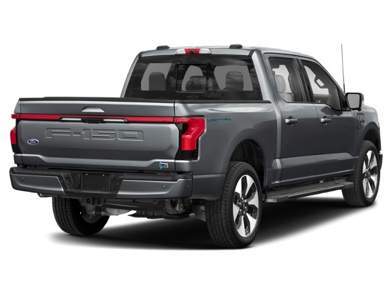 2023 Ford F-150 Lightning Platinum 4WD SuperCrew 5.5' Box Carbonized Grey Metallic  Shot 6