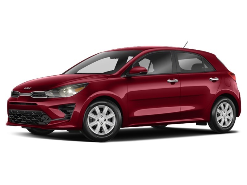 2022 Kia Rio LX+ Manual Radiant Red  Shot 20