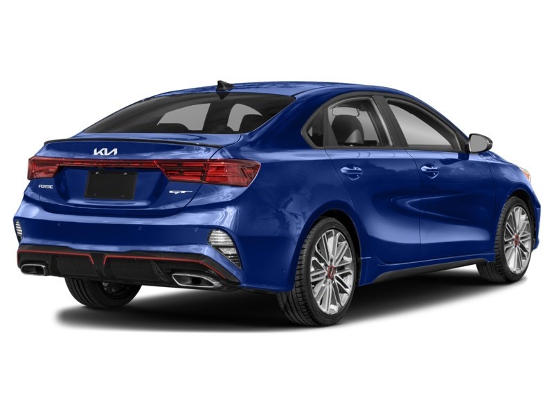 2022 Kia Forte GT Limited DCT Hyper Blue  Shot 8