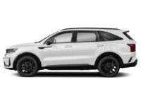 2022 Kia Sorento SX AWD w/Burgundy Leather Glacial White Pearl  Shot 3
