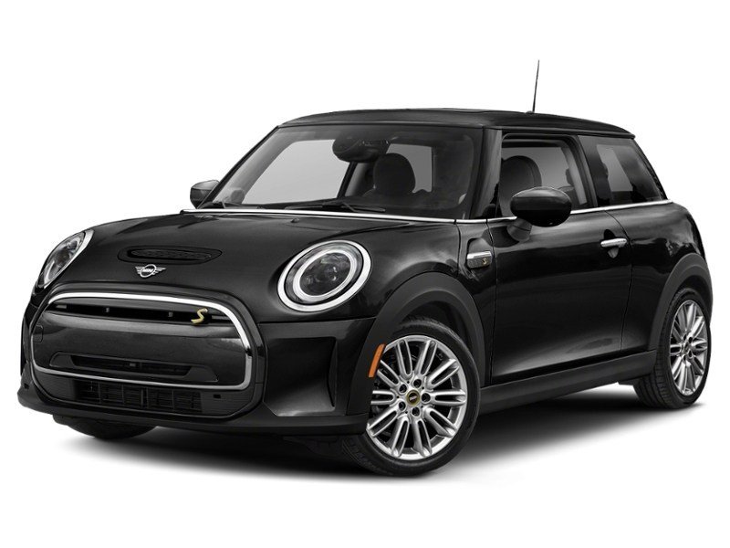 2023 MINI SE 3 Door Cooper SE FWD Midnight Black II Metallic  Shot 4