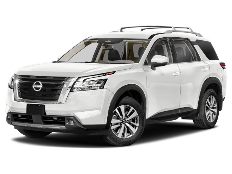 2023 Nissan Pathfinder SL 4WD Pearl White TriCoat  Shot 4
