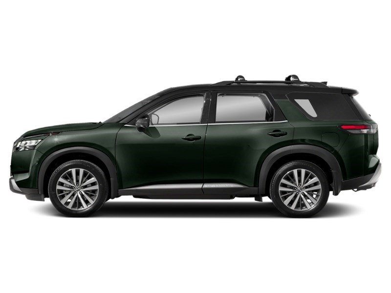 2022 Nissan Pathfinder Platinum 4WD Obsidian-Green Pearl/Super Black  Shot 11