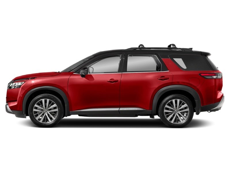 2022 Nissan Pathfinder Platinum 4WD Scarlet Ember Tintcoat/Super Black  Shot 17