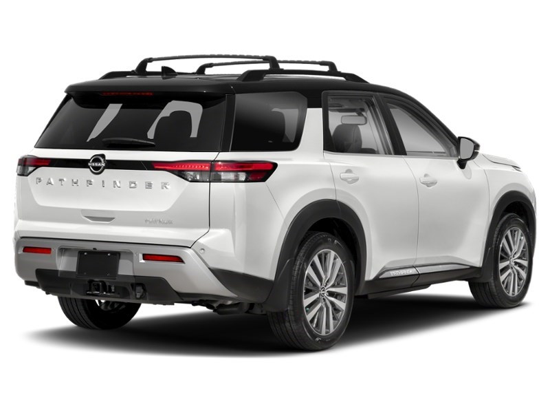 2022 Nissan Pathfinder Platinum 4WD Pearl White TriCoat/Super Black  Shot 24