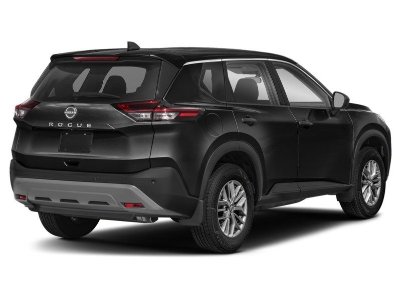 2023 Nissan Rogue AWD S Super Black  Shot 3