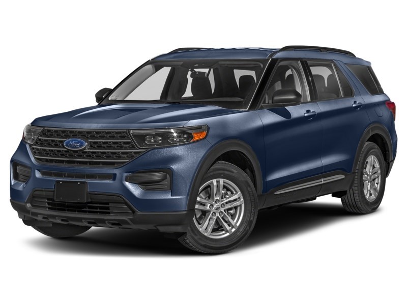 2023 Ford Explorer XLT 4WD Stone Blue Metallic  Shot 13