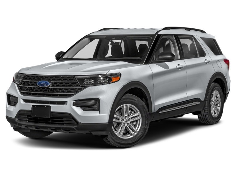 2023 Ford Explorer XLT 4WD Iconic Silver Metallic  Shot 34