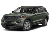 2023 Ford Explorer XLT 4WD Forged Green Metallic  Shot 37