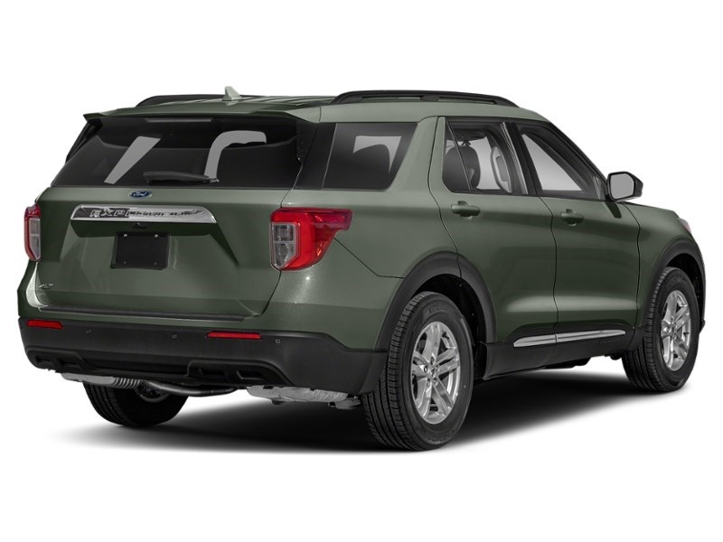 2023 Ford Explorer XLT 4WD Forged Green Metallic  Shot 42