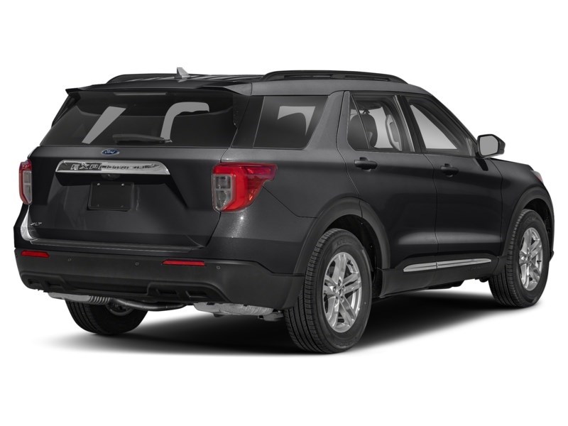 2023 Ford Explorer XLT 4WD Agate Black Metallic  Shot 2