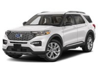 2023 Ford Explorer Platinum 4WD Star White Metallic Tri-Coat  Shot 7