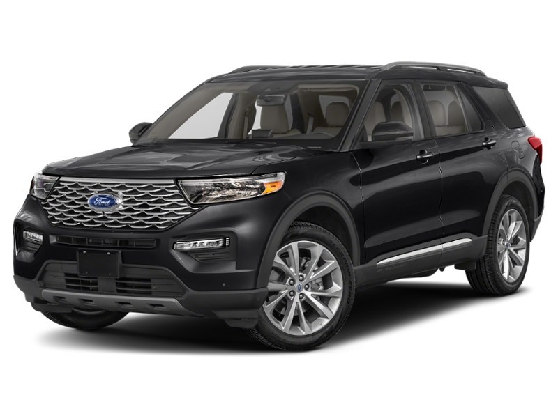 2023 Ford Explorer Platinum 4WD Agate Black Metallic  Shot 38