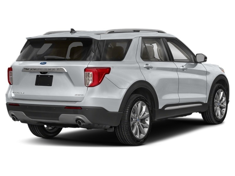 2023 Ford Explorer Platinum 4WD Iconic Silver Metallic  Shot 2