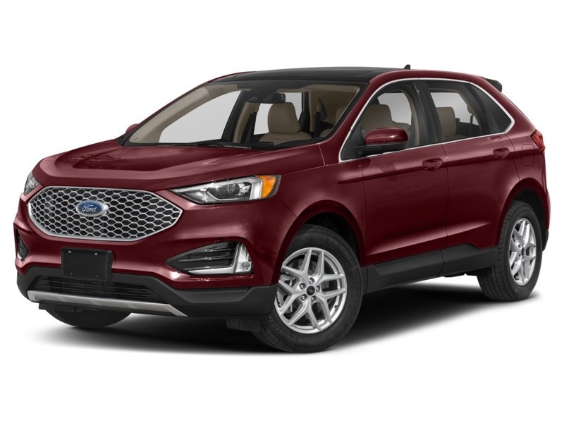 2024 Ford Edge SEL AWD Burgundy Velvet Metallic Tinted Clearcoat  Shot 1