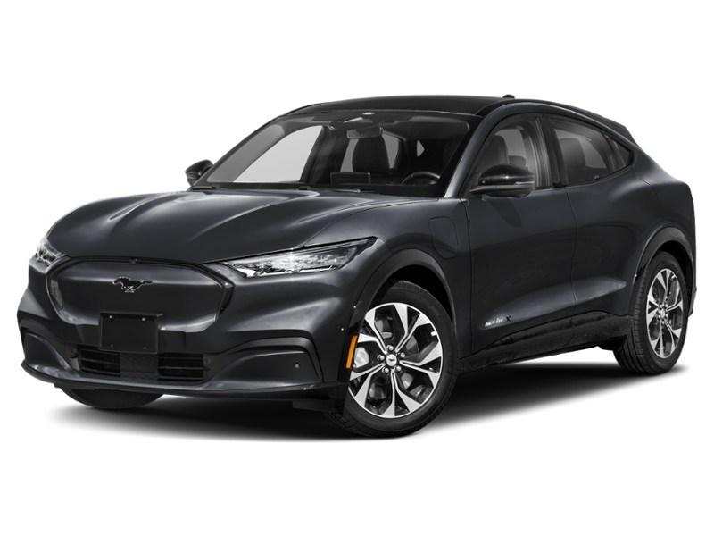 2023 Ford Mustang Mach-E Premium AWD Shadow Black  Shot 4
