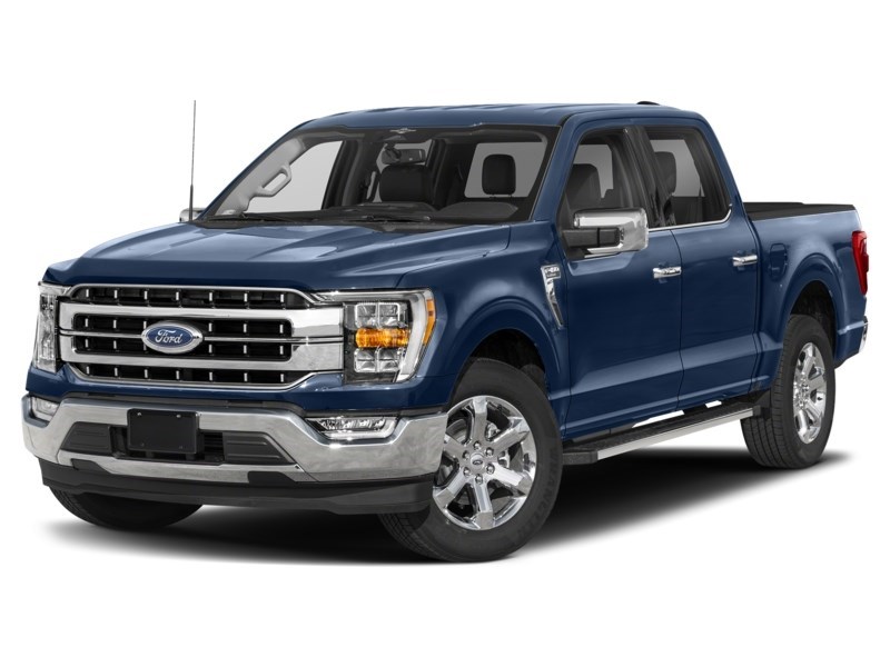 2023 Ford F-150 LARIAT 4WD SuperCrew 5.5' Box Antimatter Blue Metallic  Shot 34