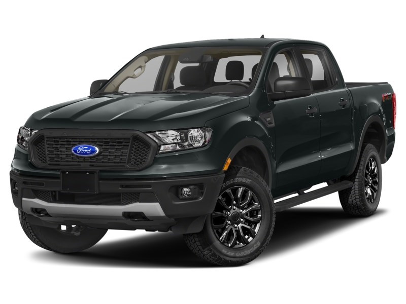 2022 Ford Ranger XLT 4WD SuperCrew 5' Box Shadow Black  Shot 1