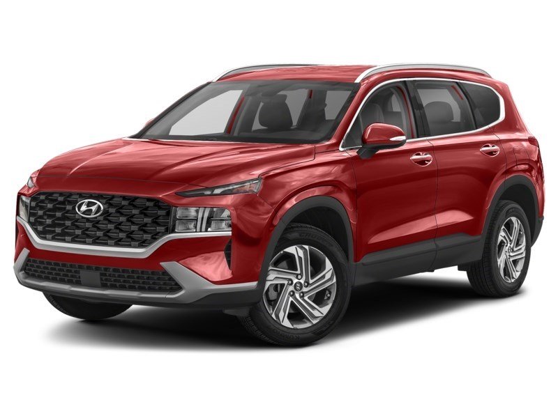 2023 Hyundai Santa Fe Preferred AWD w/Trend Package Flame Red  Shot 4