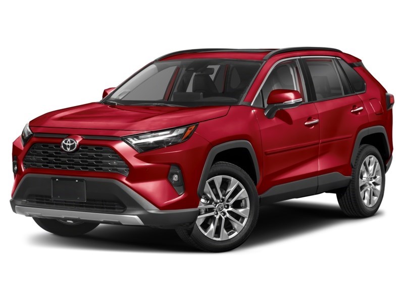 2024 Toyota RAV4 Limited AWD Ruby Flare Pearl  Shot 4