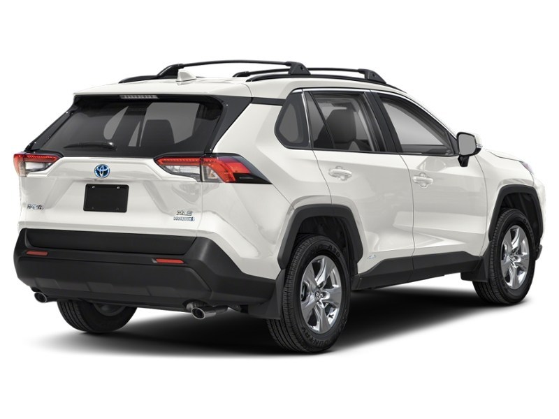 2023 Toyota RAV4 Hybrid Hybrid XLE AWD Super White  Shot 6