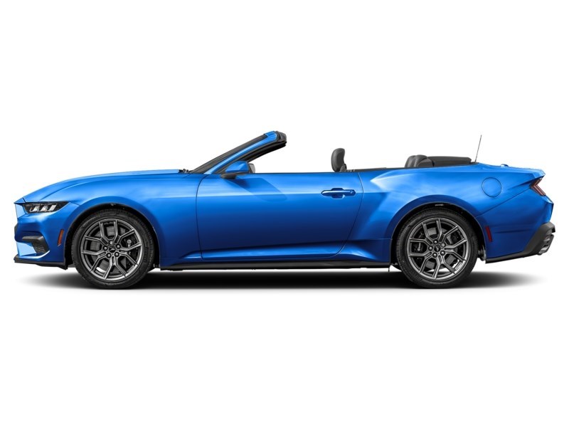 2026 Ford Mustang EcoBoost Convertible Grabber Blue Metallic  Shot 11