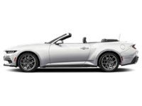 2026 Ford Mustang EcoBoost Convertible Oxford White  Shot 3