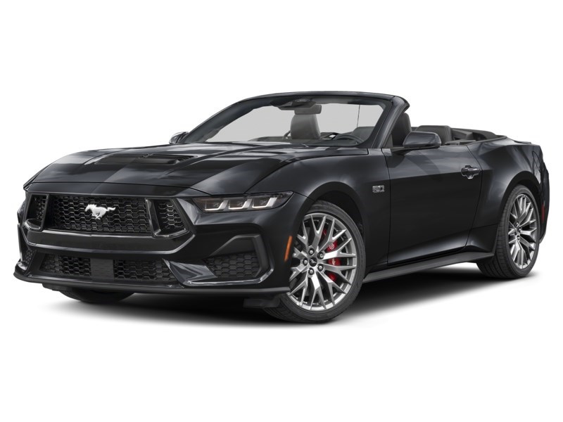 2026 Ford Mustang GT Premium Convertible Shadow Black  Shot 1
