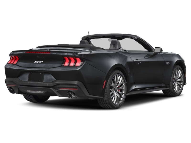 2026 Ford Mustang GT Premium Convertible Shadow Black  Shot 2