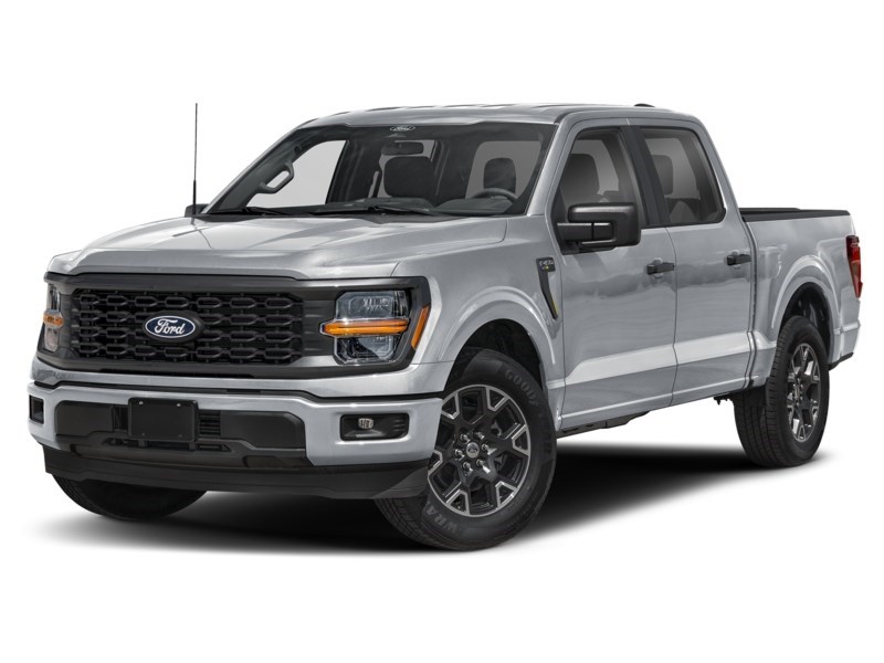 2026 Ford F-150 STX 4WD SuperCrew 5.5' Box Iconic Silver Metallic  Shot 4