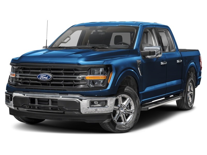 2026 Ford F-150 XLT 4WD SuperCrew 5.5' Box Antimatter Blue Metallic  Shot 24