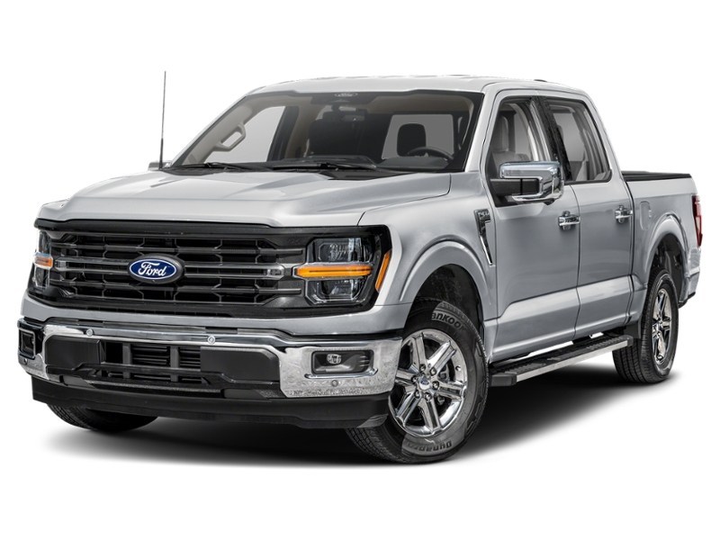 2025 Ford F-150 XLT 4WD SuperCrew 5.5' Box Iconic Silver Metallic  Shot 41