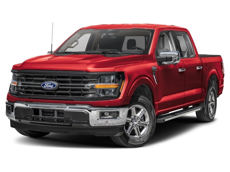 2026 Ford F-150 XLT 4WD SuperCrew 5.5' Box Ruby Red Metallic Tinted Clearcoat  Shot 64