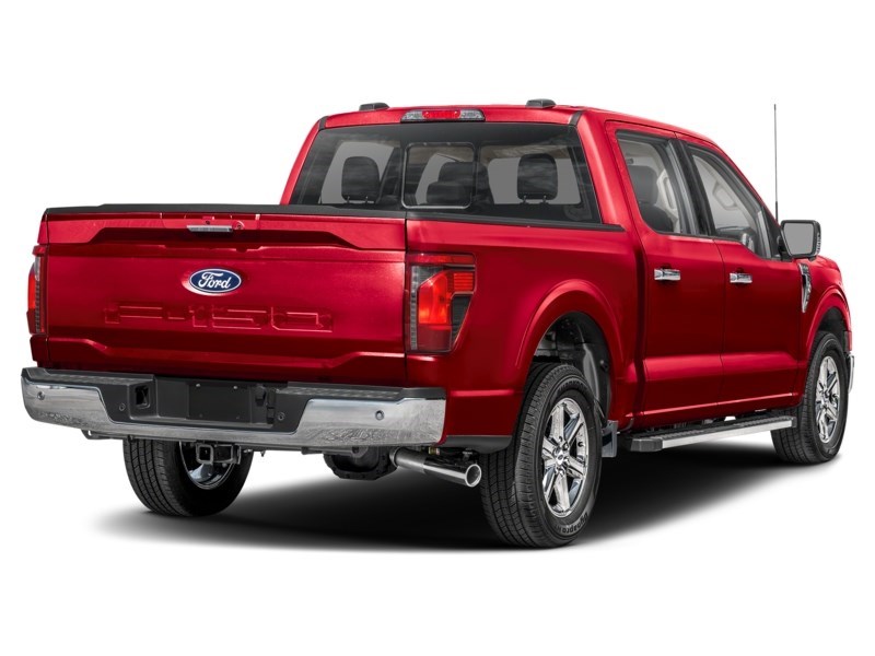 2025 Ford F-150 XLT 4WD SuperCrew 5.5' Box Rapid Red Metallic Tinted Clearcoat  Shot 2