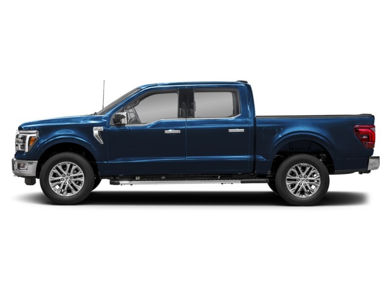 2025 Ford F-150 LARIAT 4WD SuperCrew 5.5' Box Antimatter Blue Metallic  Shot 5