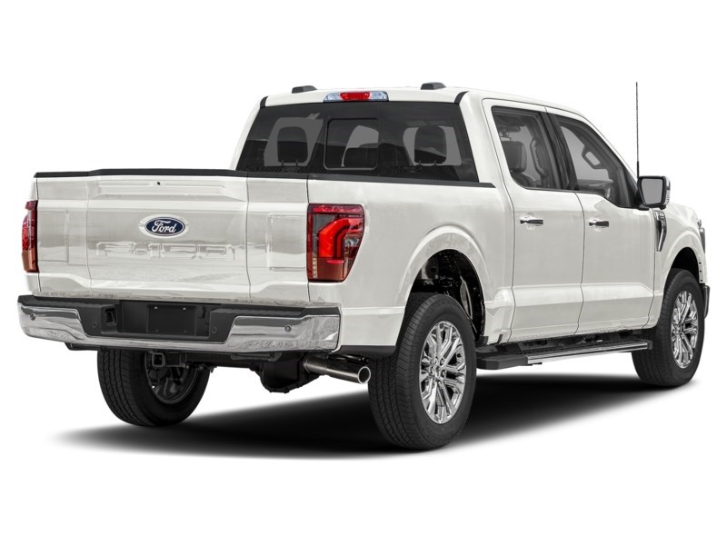 2025 Ford F-150 LARIAT 4WD SuperCrew 5.5' Box Star White Metallic Tri-Coat  Shot 2