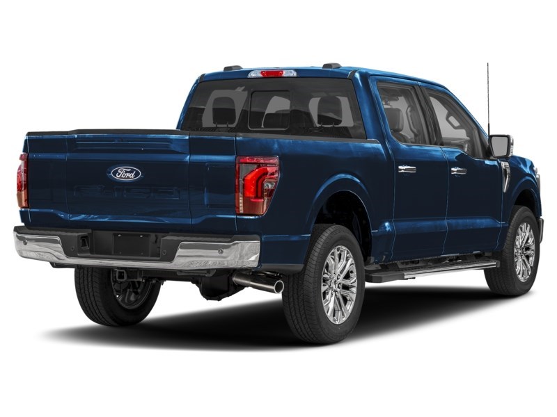 2025 Ford F-150 LARIAT 4WD SuperCrew 5.5' Box Antimatter Blue Metallic  Shot 6