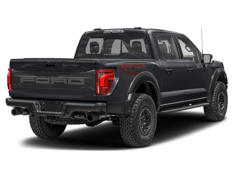 2024 Ford F-150 Raptor 4WD SuperCrew 5.5' Box Agate Black  Shot 6