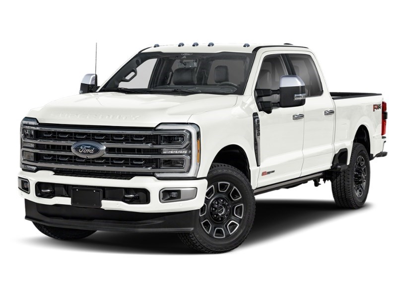 2026 Ford Super Duty F-250 SRW Platinum 4WD Crew Cab 6.75' Box Star White Metallic Tri-Coat  Shot 1