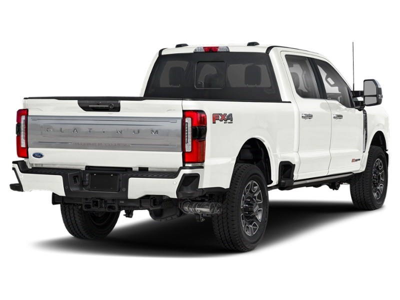 2026 Ford Super Duty F-250 SRW Platinum 4WD Crew Cab 6.75' Box Star White Metallic Tri-Coat  Shot 2